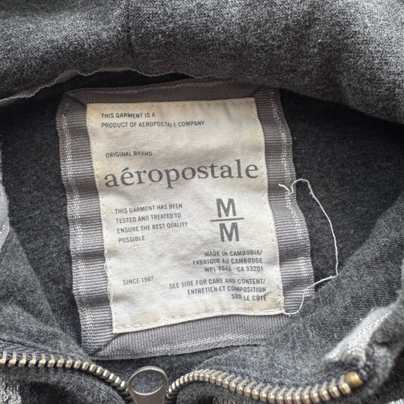 2010 Aeropostale Zip Up Hoodie size Medium - Picture 5 of 10